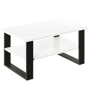 Dohányzóaszta Inga- fehér fényű kép