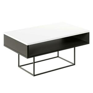 Dohányzóaszta Enna- Fehér fényű kép