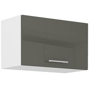 Konyhaszekrény Lara 60gu-36 1f Mdf szürke fényes kép