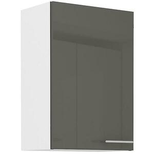 Konyhaszekrény Lara 50g-72 1f Mdf szürke fényes kép