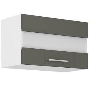 Konyhaszekrény Lara 60gus-36 1f Mdf szürke fényes kép