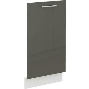 Konyhaszekrény Lara Zm.713x446 Mdf szürke fényes kép