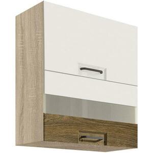 Konyhaszekrény Favorit 40g Sonoma/White+Ribbeck kép