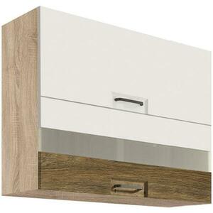 Konyhaszekrény Favorit 42g Sonoma/White+Ribbeck kép