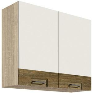 Konyhaszekrény Favorit 43g Sonoma/White+Ribbeck kép