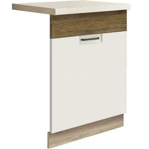 Konyhaszekrény Favorit Zm60 Sonoma/White+Ribbeck kép