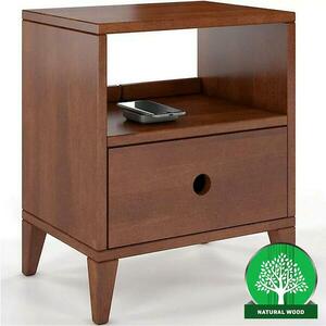 Éjjeliszekrény bükkfa skandica sund/dió kép