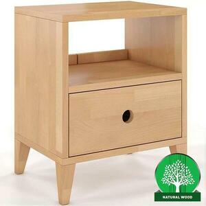 Éjjeliszekrény bükkfa skandica sund/természetes kép