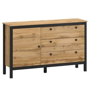 Komód Palmer G wotan tölgy / fekete kép