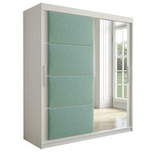 Szekrény Tapi 180 Fehér/Pisztácia kép