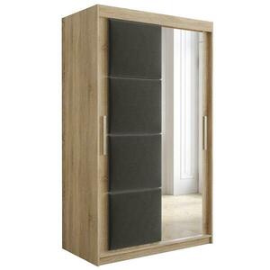 Szekrény Tapi 120 tölgy Sonoma/szürke kép