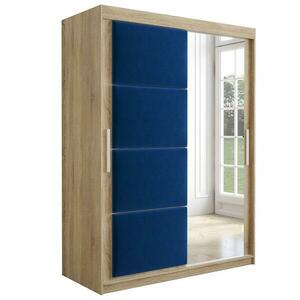 Szekrény Tapi 150 tölgy Sonoma/Kék kép