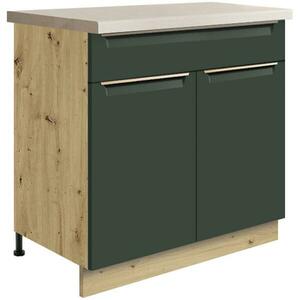 Konyhaszekrény Glamour6d Green kép