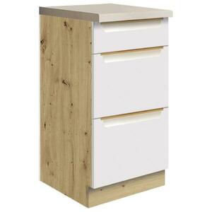 Konyhaszekrény Glamour8d White kép