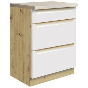 Konyhaszekrény Glamour10d White kép