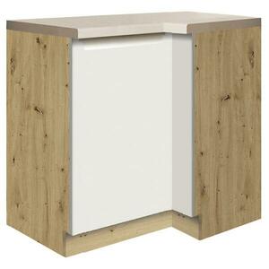 Konyhaszekrény Glamour15d Bal White kép