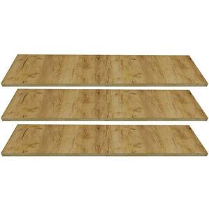 Fali polcok 3 db a Szekrény Malani 138 craft kép