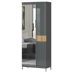 Szekrény 2d Onyx V2 Pacific Walnut/Anthracite kép