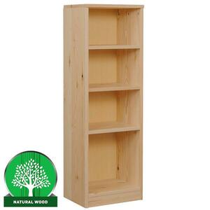 Regál eko felépített rövid 120 fenyő bejca tölgy kép
