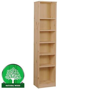 Regál eko felépített magas 180 fenyő bejca tölgy kép