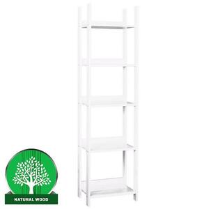 Regál eko magas 190 fenyő fehér folt kép