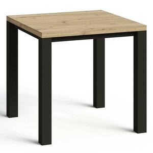 Asztal Oskar M80 artisan/fekete kép