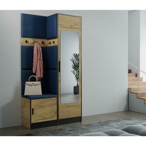 Előszobafal nábytok Roj 11 craft + Kronos 09 kék kép