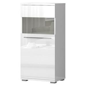 Vitrin Piano V60-1KSV/PN-70/KA/70 crystal white kép