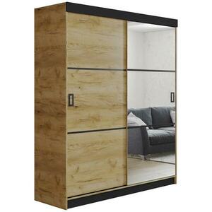 Szekrény Retro 3l 138 arany kraft kép