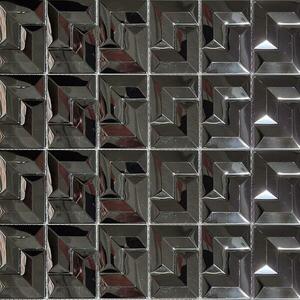 Csempe mozaik YZ2303 30/30 grafit kép