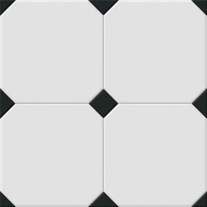 Csempe Avigion Black-white 58/58 kép