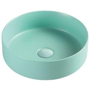 Mosdókagyló lapon Marubo green 35, 5 kép