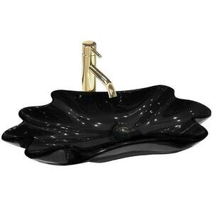 Mosdókagyló lapon Infinity Black kép