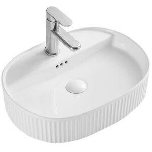 Bordázott mosdókagyló Rossa 50x38 cm kép