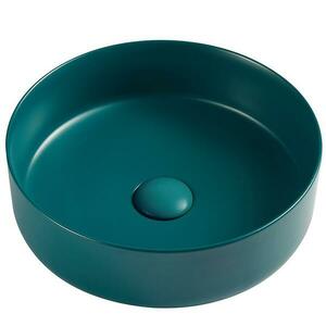 Mosdókagyló lapon Marubo dark green 35, 5 kép