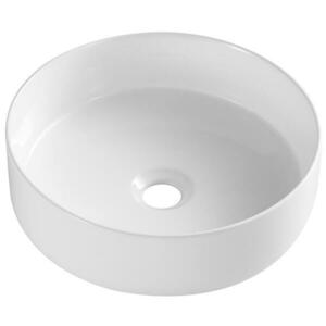 Mosdókagyló lapon Marubo white mat 35, 5 kép