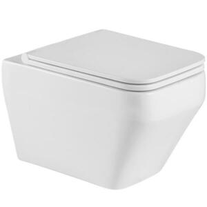 Függő WC Loris lassú záródású táblával kép