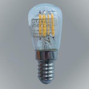 FL ST25 3W / 300LM E14 230V 2700K átlátszó izzó kép