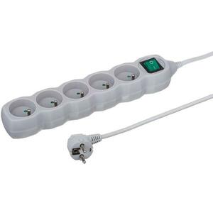 Hosszabbító kábel kikapcsolóval 5G 3x1 Z/U 1, 5m 24362 szürke kép