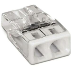 Csatlakozó WAGO 2, 5MM2 2x fehér 5ks kép