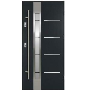 Bejárati ajtó LUNA S68 90P Antracit kép