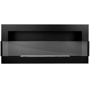 Biokandalló 900x400 fekete szerkezetű üveggel kép