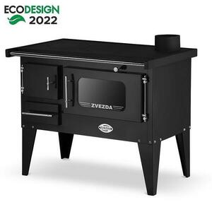 Tűzhely NARODNA E 6, 1 kW fekete jobbos Eco kép