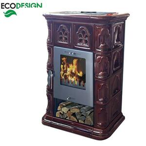 Kandallókályha Jena II coffebrown 7 kw kép