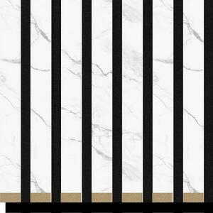 Akusztikus díszlécek lamel a filc világos márvány 21x300x2650 mm kép