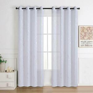 Függöny karikákon Lena silver RP499 140x245 kép