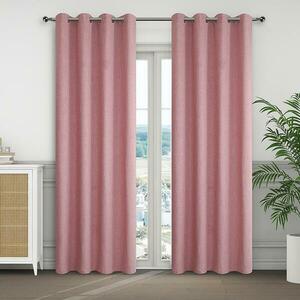 Függönyök karikákkal, KSENIA YC11867/280G/19/140x250 vörös kép