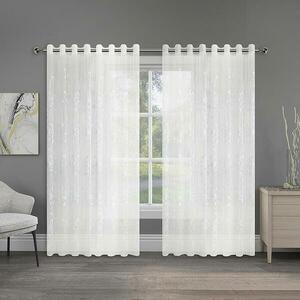 Függöny karikákkal IGA E6211 300x250 fehér kép