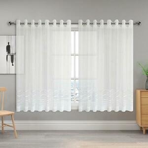 Függöny karikákkal JULIA E6216 300x250 fehér kép