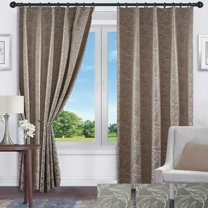 Behúzó szalagos függöny ANIKA HM24393/135x250/bézs kép